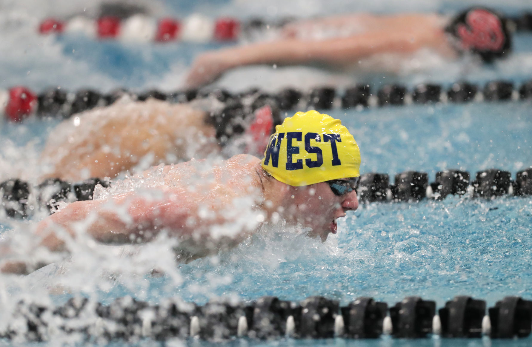 WIAA Division 1 sectional boys swim meet